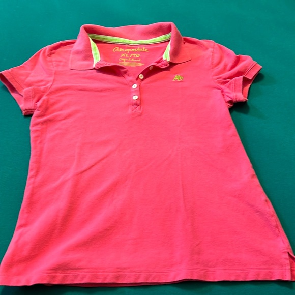 Aeropostale shirt sleeve pink polo KidsXL - Picture 1 of 3